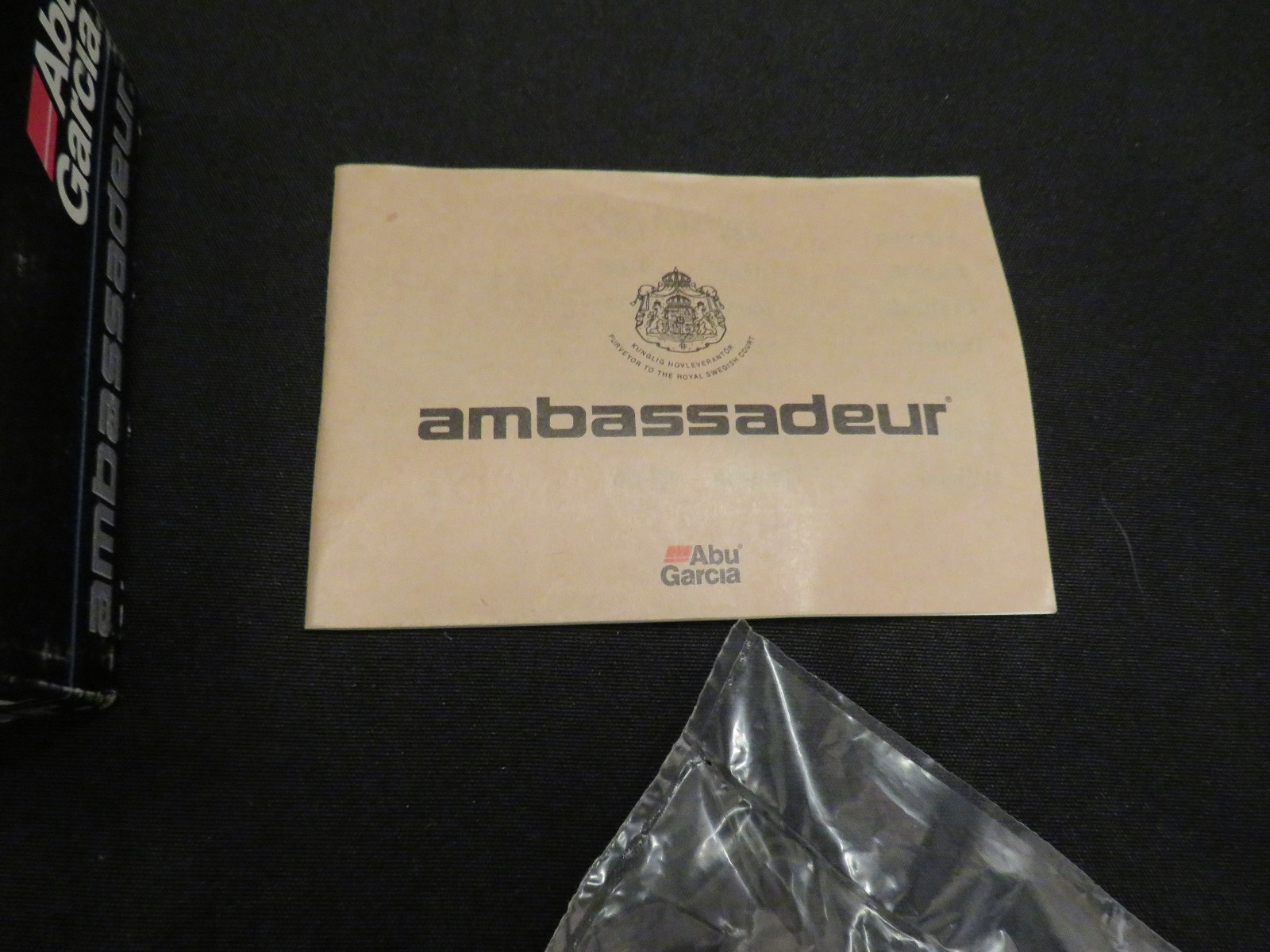 Abu Garcia Ambassadeur Morrum 6600 CL Fishing Reel, Instructions, Sweden