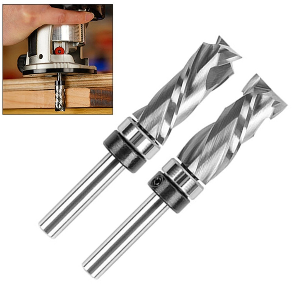For Particleboard And Solid Wood Projects Spiral Flush Trim Router Bit
