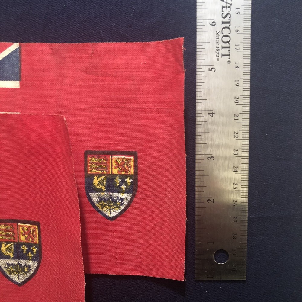 WW2 1939-45 Era Canadian & British Flags