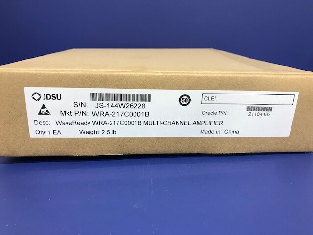 JDSU WRA-217C0001B Multi-Channel Amplifier NEW