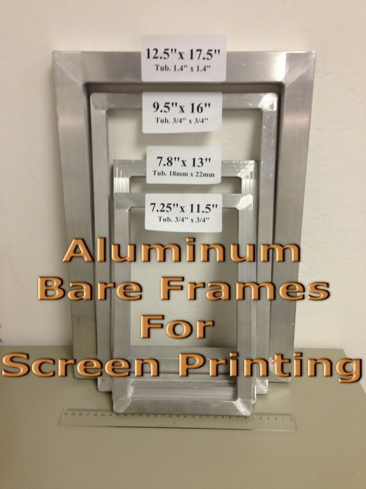 10" x 14" Aluminum Bare Frame For Screen Printing