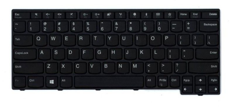 01EP180 - keyboard (USA) 83, Black, API SP
