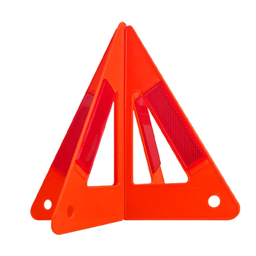 Safety Triangle Reflective Vehicles Warning Symbol Non-Slip Compact