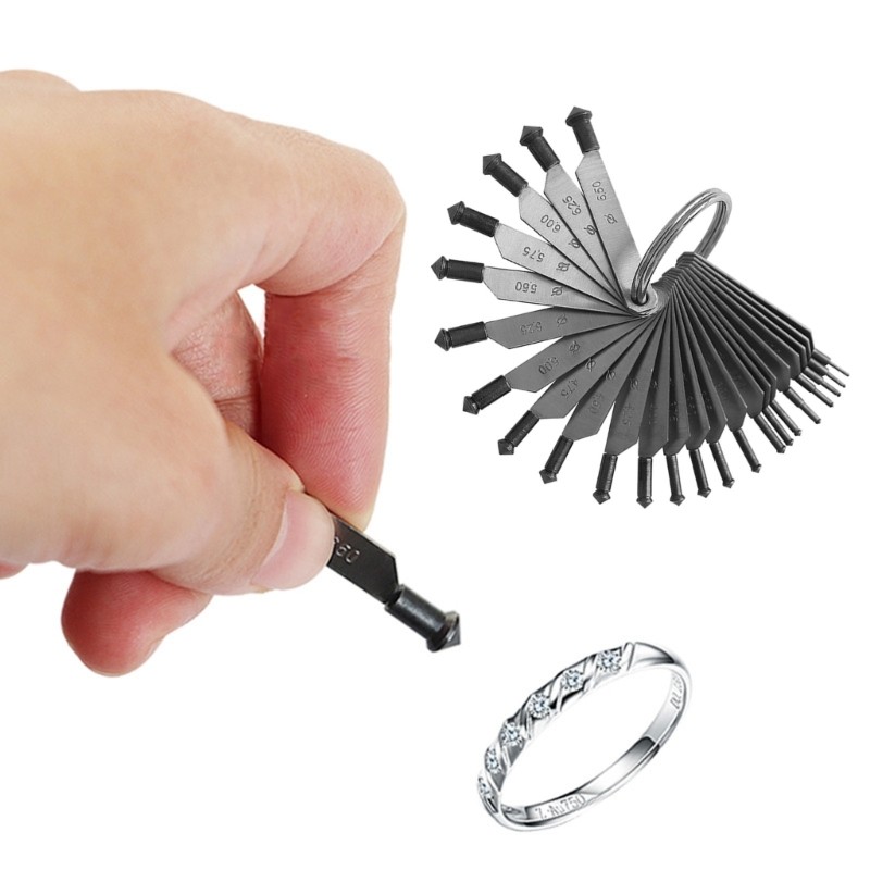 Gem Stone Size Measurement Instrument Rings Sizer Measuring Tool