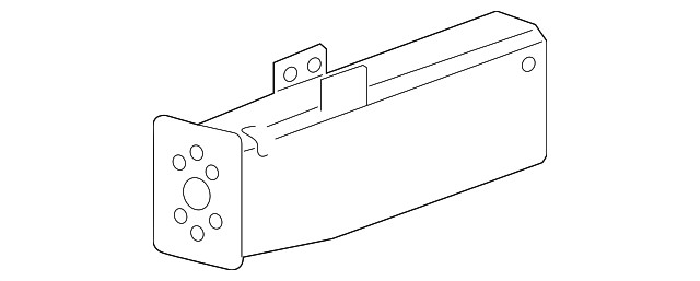 Genuine GM Front Driver Side Bumper Energy Absorber 23222829