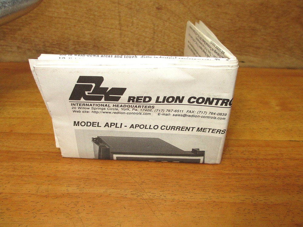 Red Lion Controls APLVA400 *NEW* Volt Meter Digital Panel Meter