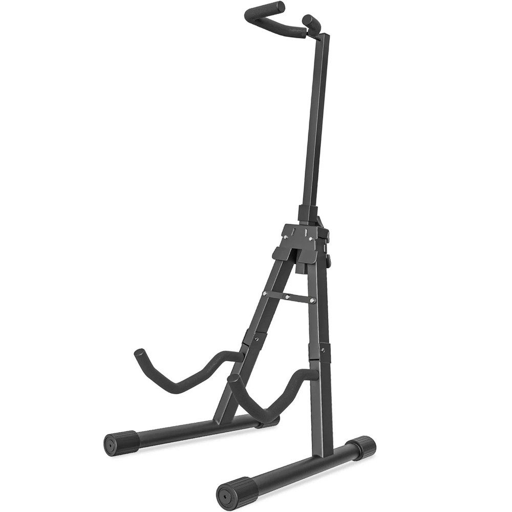 Adjustable Folding Guitar Stand, A-shape with Neck Holder, Fully Assemb...
