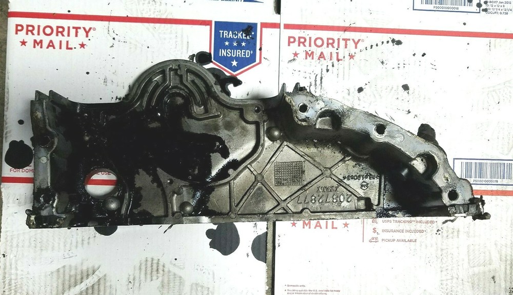 MACK MP7 VOLVO D11 ENGINE LOWER FRONT TIMING COVER 20872877
