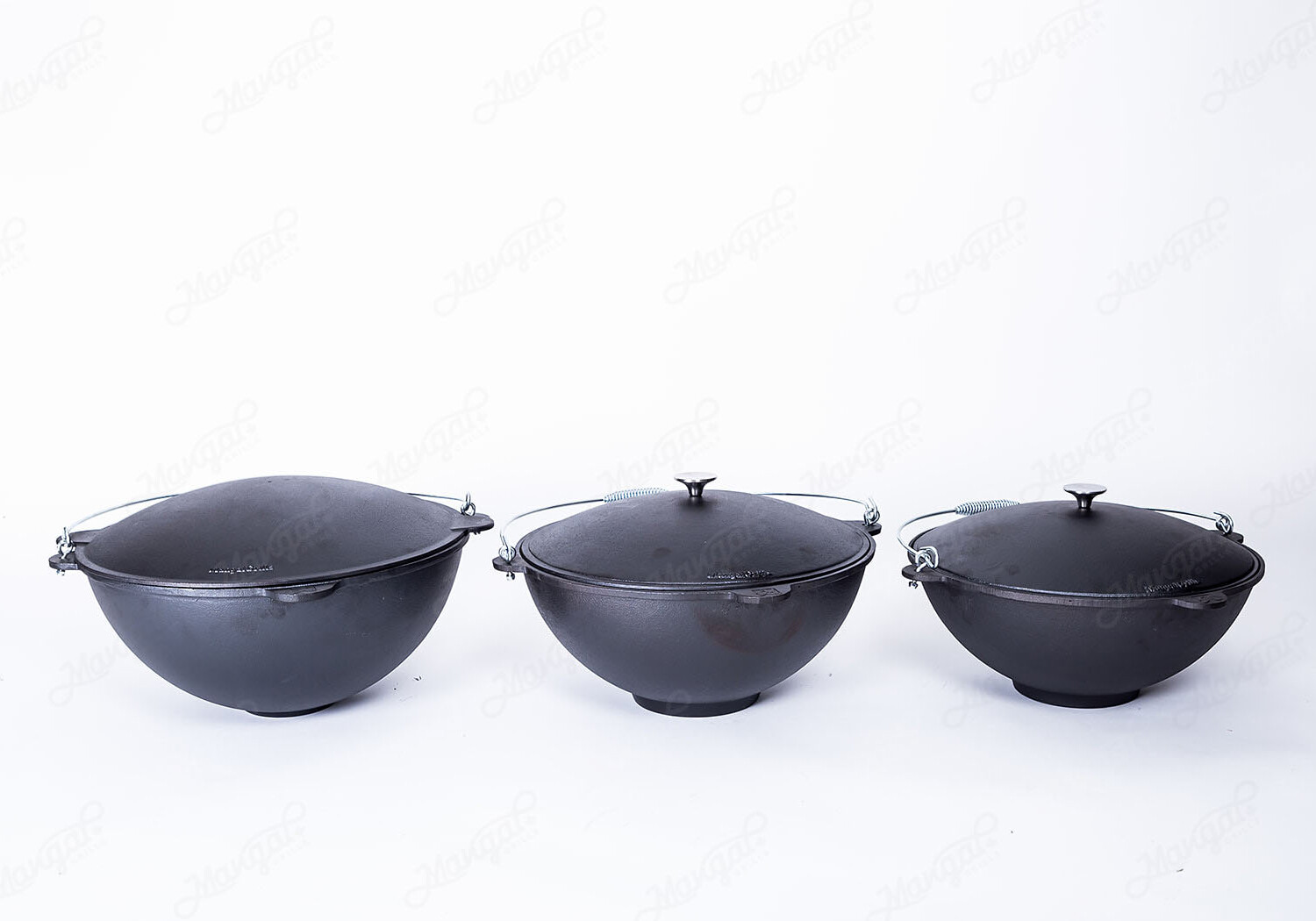 MangalGrills Cast Iron Kazan & Oven Utchag For Pilaf Plov 100% Cast Iron