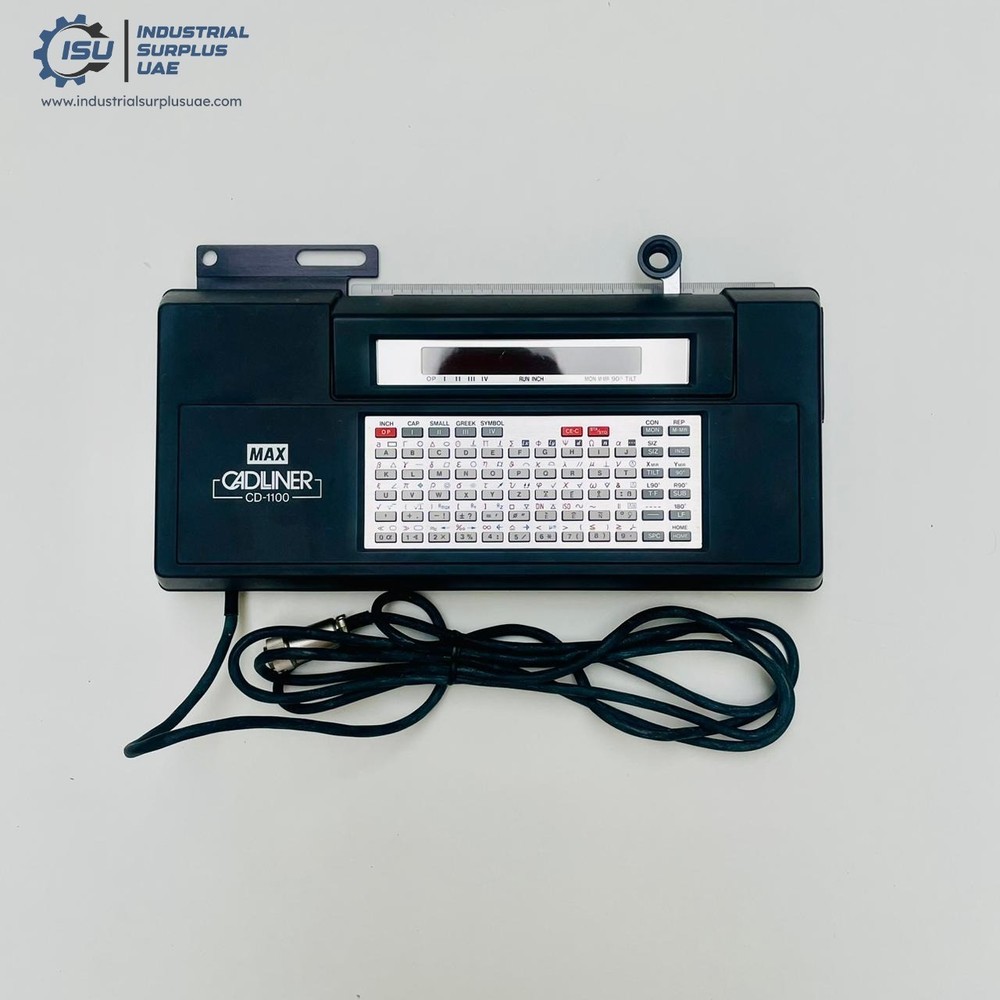 Max Cadliner CD-1100 Automatic Lettering Machine Drafting Tool 220 VAC