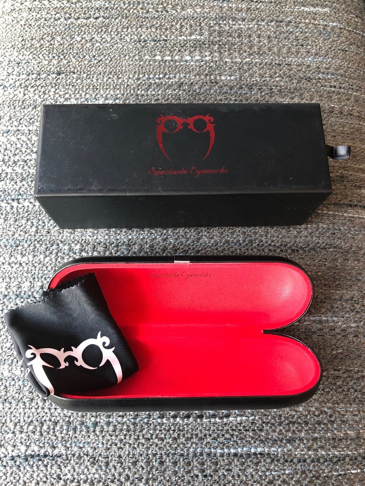 Spectacle Eyeworks Eyeglasses Case With Microfiber Cloth