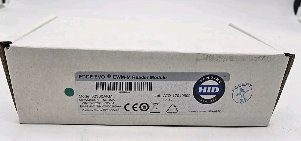 HID Edge Evo EWM-M Reader Module 82360AKM CARD READER