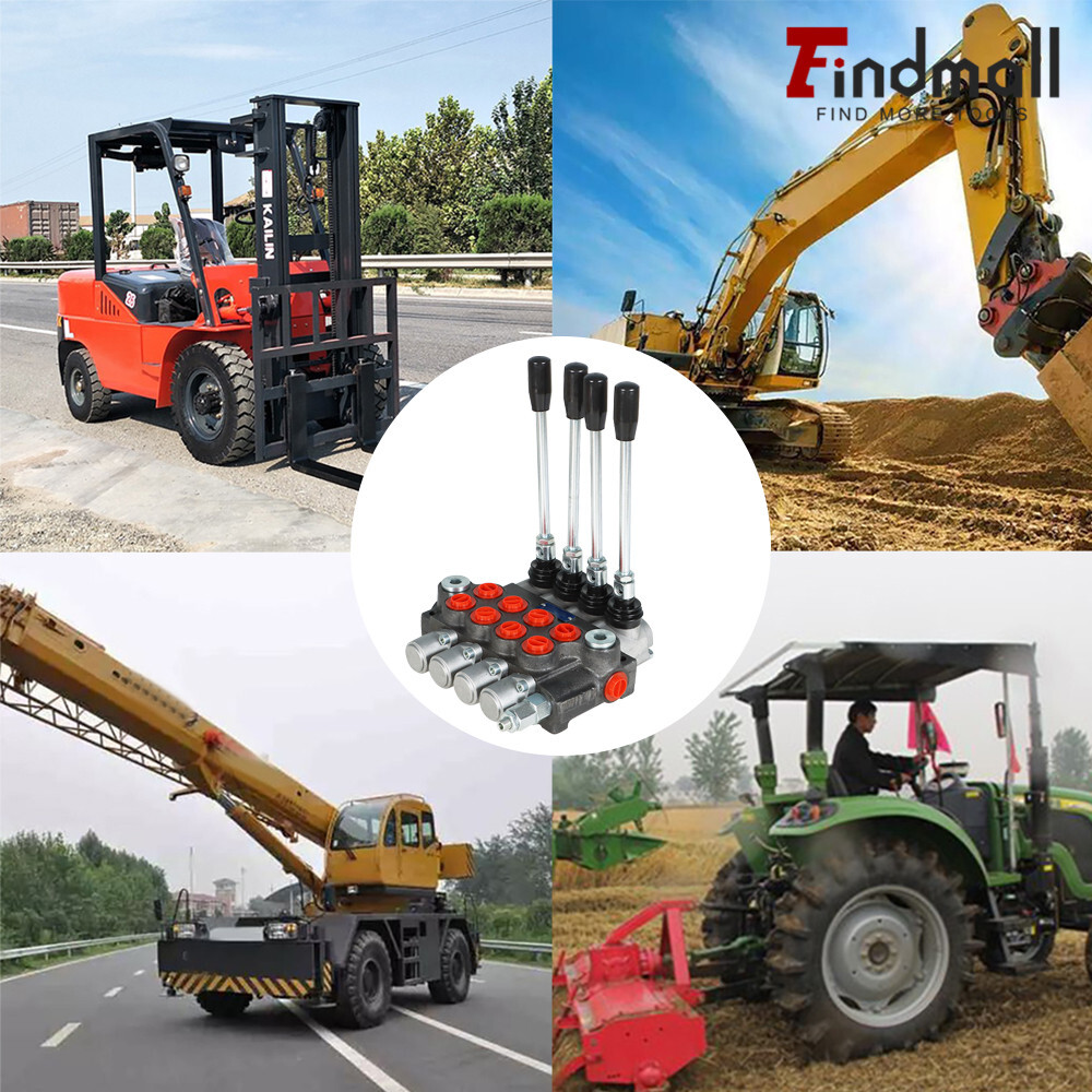 Hydraulic Directional Control Valve 11gpm, Double Acting Cylinder Spool 4 Spool