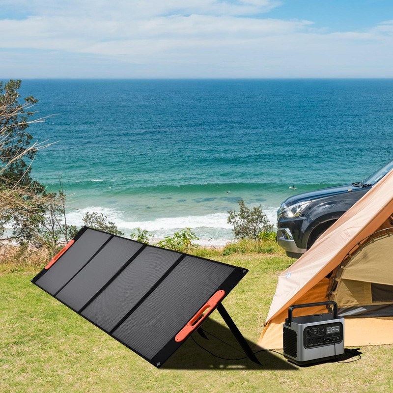 400W Portable Solar Panel Waterproof IP66 Foldable Solar Panel kit Brand New--