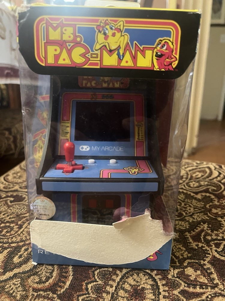 Arcade Ms. Pac-Man Micro Player Pro Portable Retro Arcade