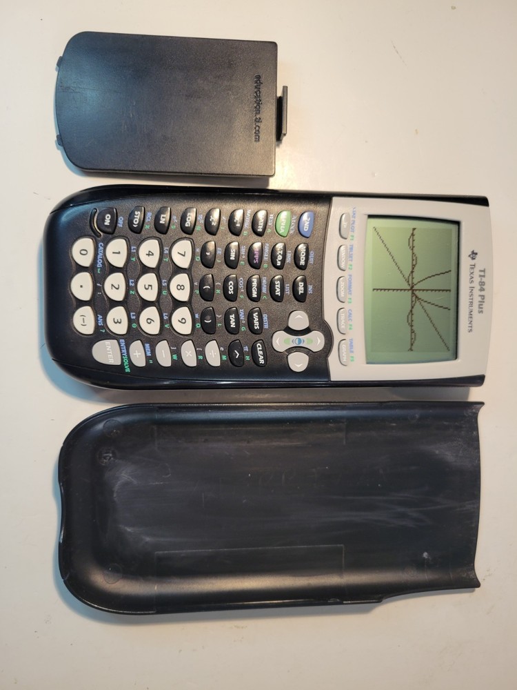 Texas Instruments TI-84 Plus Graphing Calculator - Black Tested Working