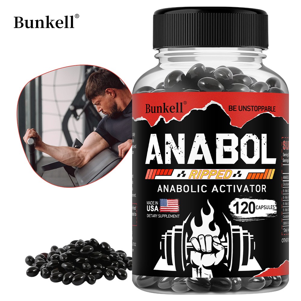 Men Muscle Growth Supplements Improve Athletic Performance 30-120 Capsules