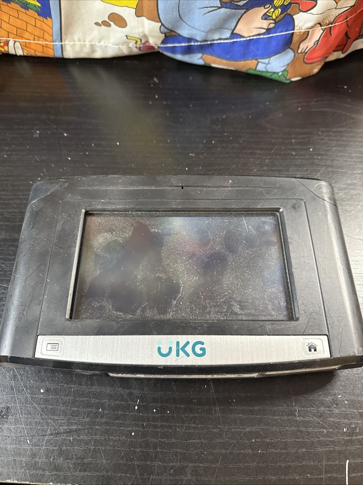 ADP InTouch 9100 Kronos Time Clock Touch LCD Display Kronos 8609100-003 Untested