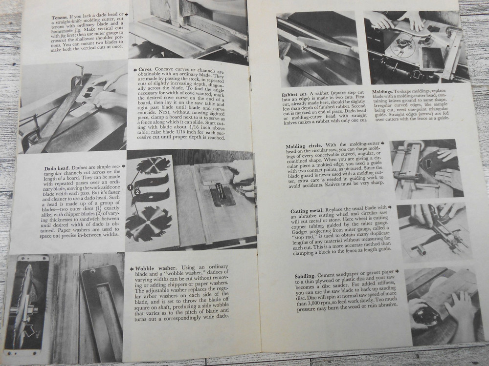 Better Homes and Gardens Tips On Using Power Tools REPRINT