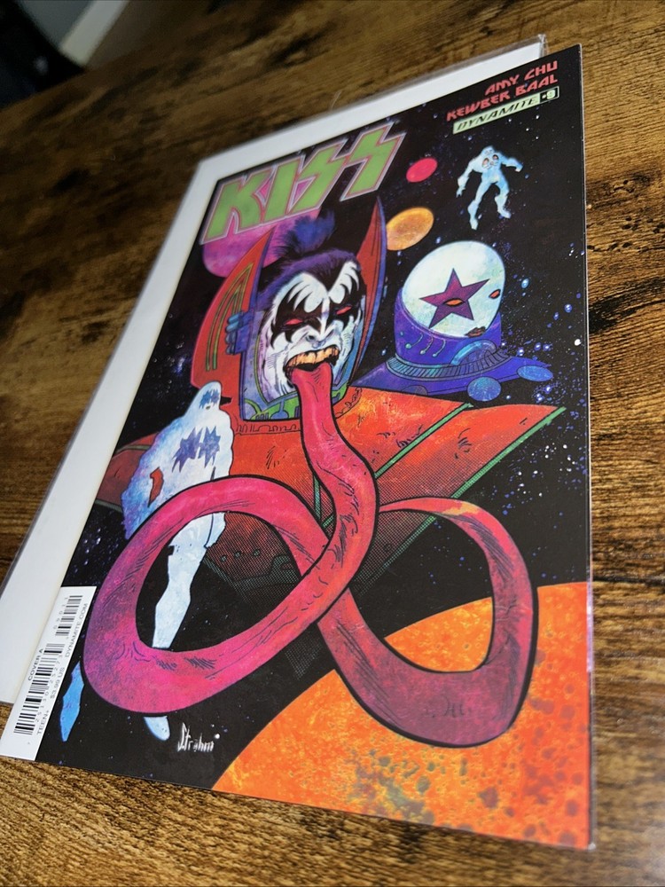 Kiss (band)Dynamite Comic #9 Cover A Gene Simmons