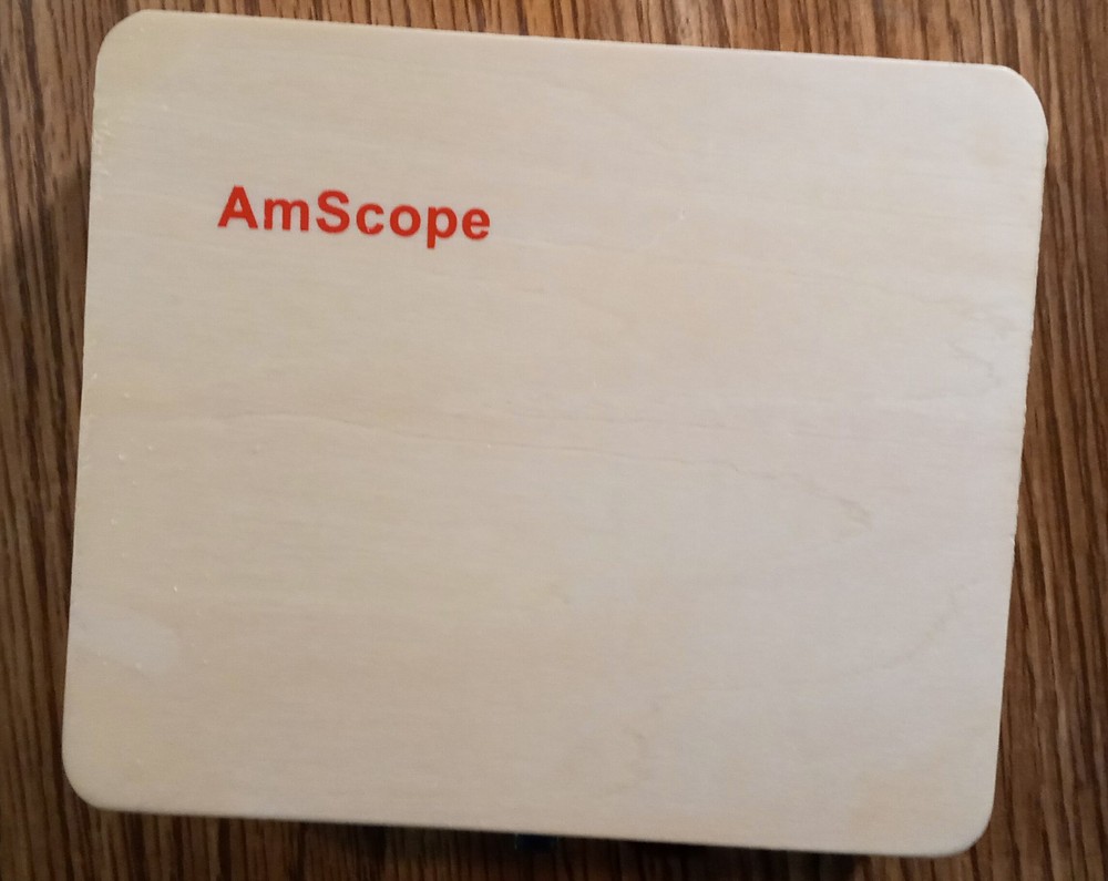 Amscope Prepared Slides 25 Count Science Microscope