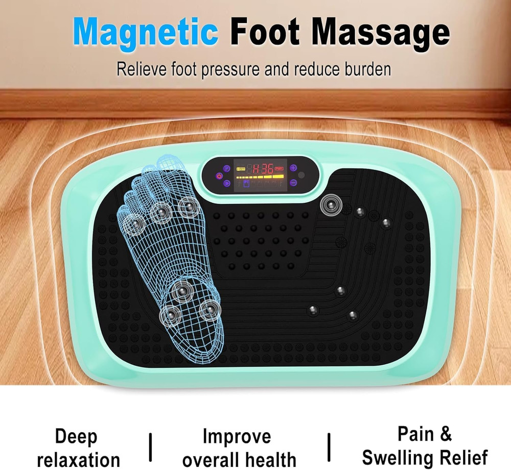 HOTWAVE Vibration Plate Exercise Machine for Lymphatic Drainage, Power Vibrating