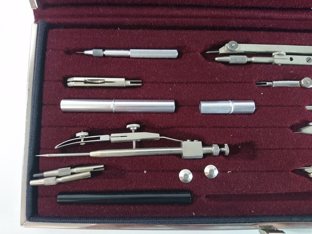 Vintage RICHTER Technical Drawing set Germany 1970s