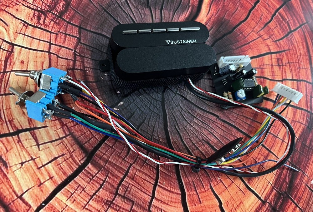 sustainer pickup Humbucker Fernandez Split/Non Split 3 Mode