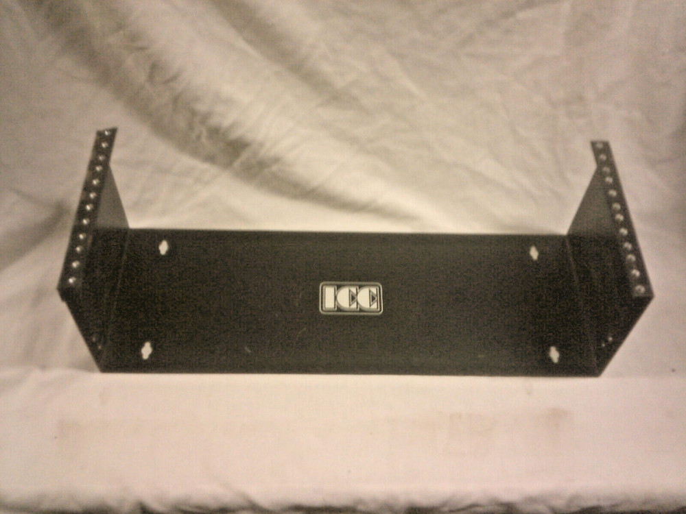 ICC 19 inch wall mount bracket 4 rack unit spaces