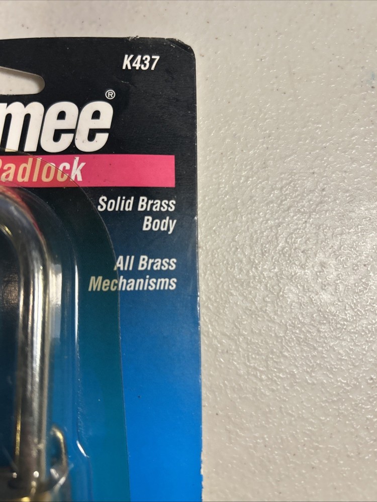 Padlock Keyless Sesamee K437 BRAND NEW