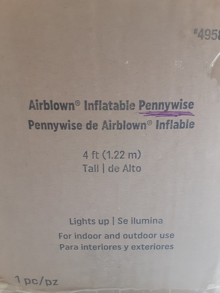Pennywise the Dancing Clown Halloween Inflatable IT.