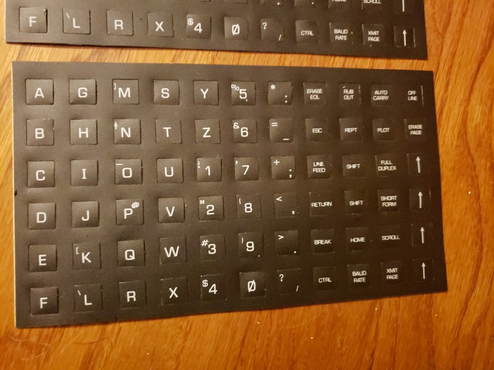 ONE New Heathkit NOS Keyboard Label