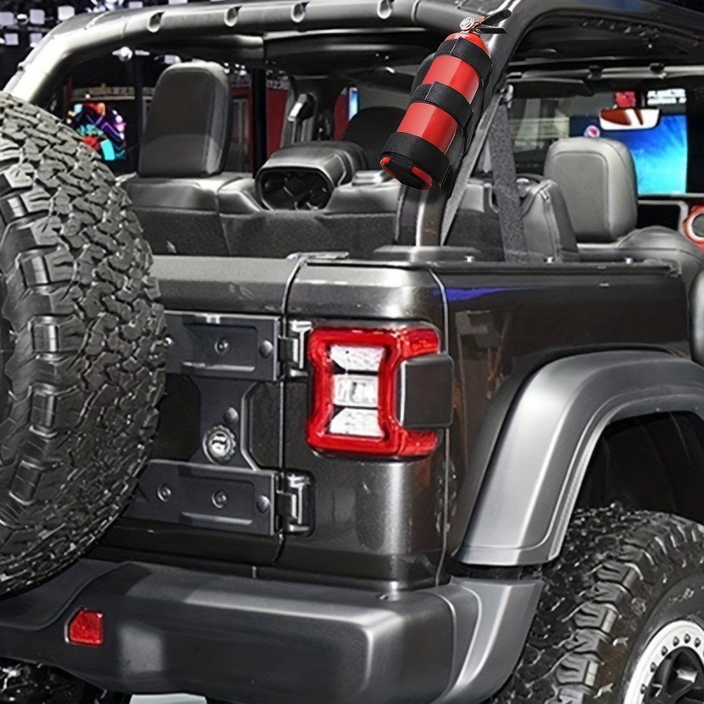 Fire Extinguisher Mount Strap Fire Extinguisher Holder Adjustable Roll Bar