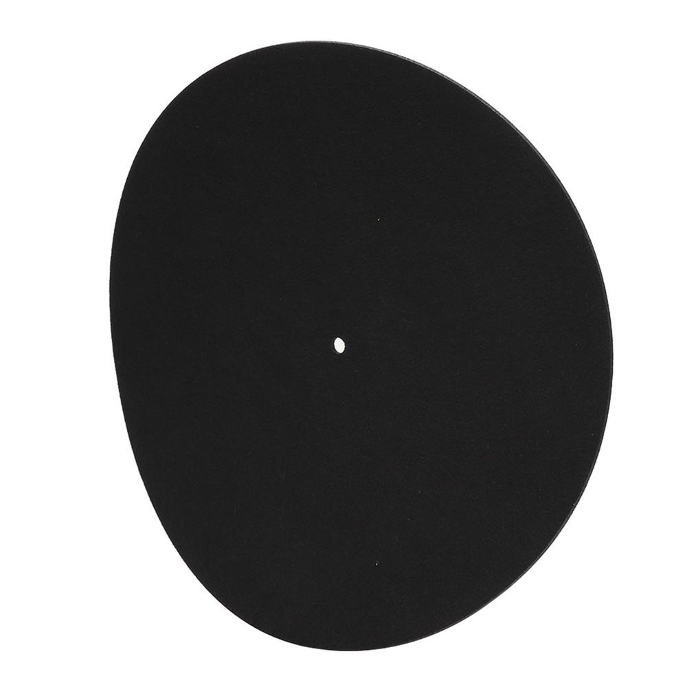 2pcs 12 Vinyl Record Player Turntable Non-Slip Mat