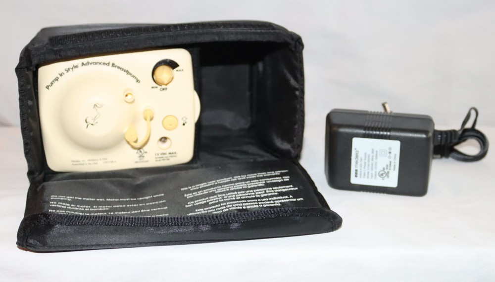 Medela REPLACEMENT Reusable Double Pump Motor + Power Adapter + Case