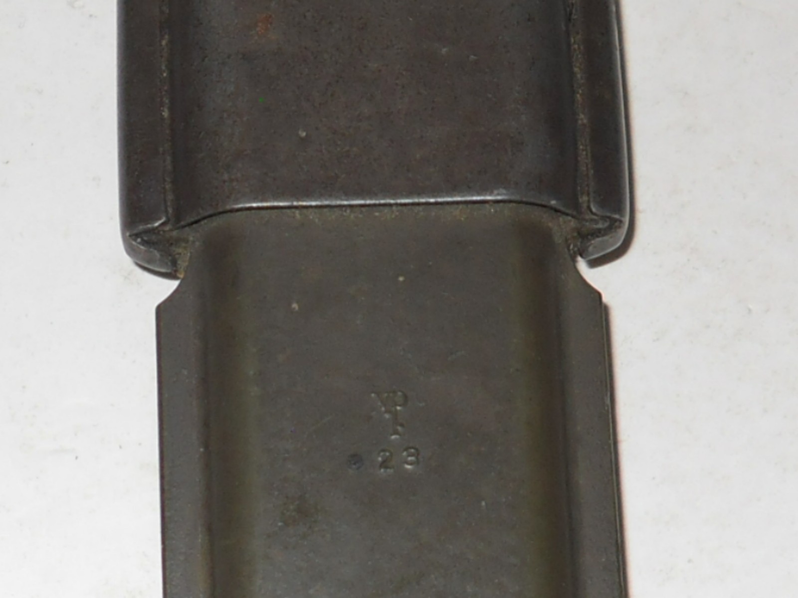 VINTAGE M1 GRAND U.F.H. FLAMING BOMB U.S. BAYONET W/FLAMING BOMB SCABBARD(NICE)