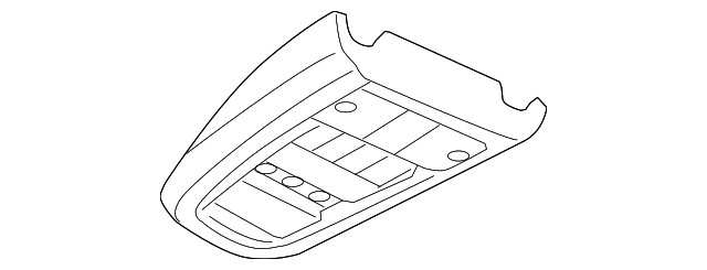 Genuine GM Overhead Console 10385876