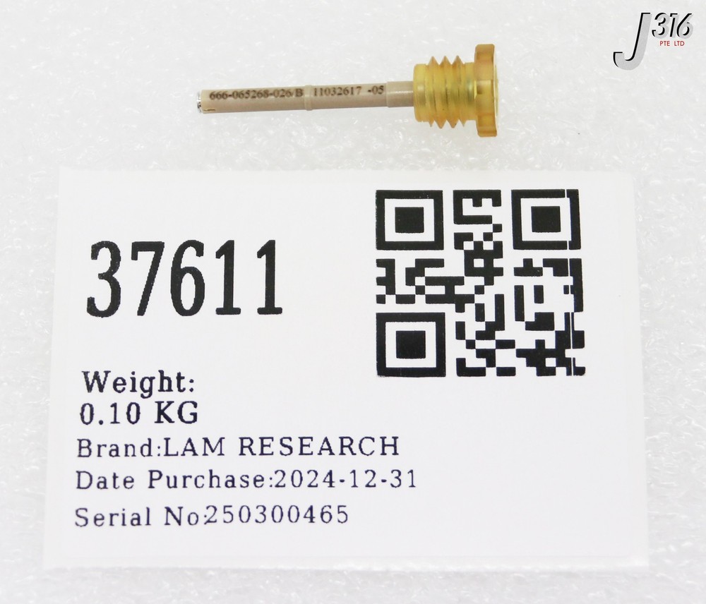 37611 LAM RESEARCH FLUOROPTIC TEMP SENSOR 666-065268-026