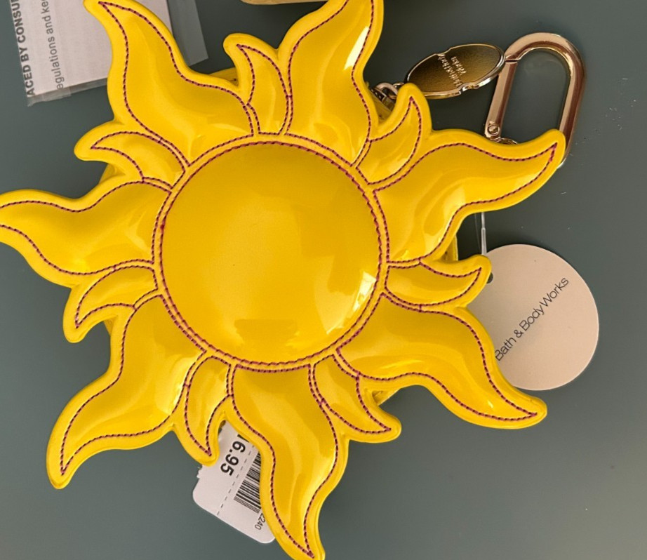 Bath and Body Works Disney Princess Rapunzel Sun Coin Purse NWT 2026