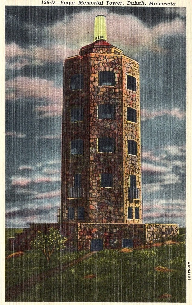 ENGER MEMORIAL TOWER, DULUTH, MN - PC2635