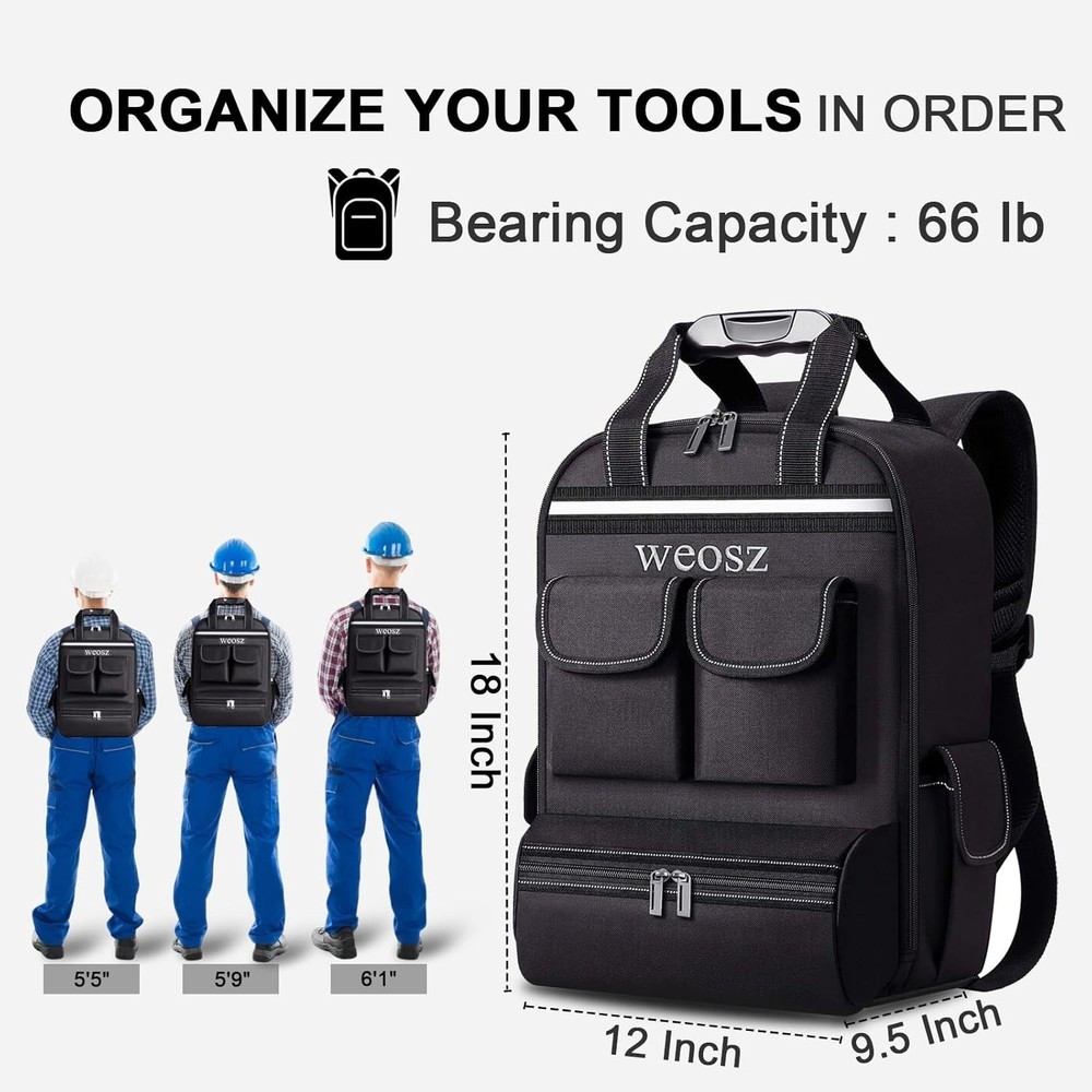 Waterproof Tool Bag Organizer for Various Work Sites