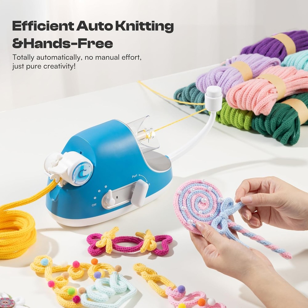 Caydo Automatic 3 Speed iCord Knitter