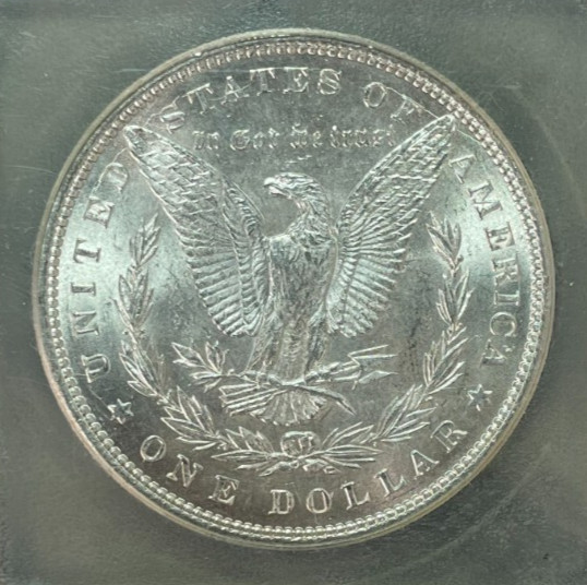 1896-P MORGAN SILVER DOLLAR ~BU ~NICE COIN~REF#USC