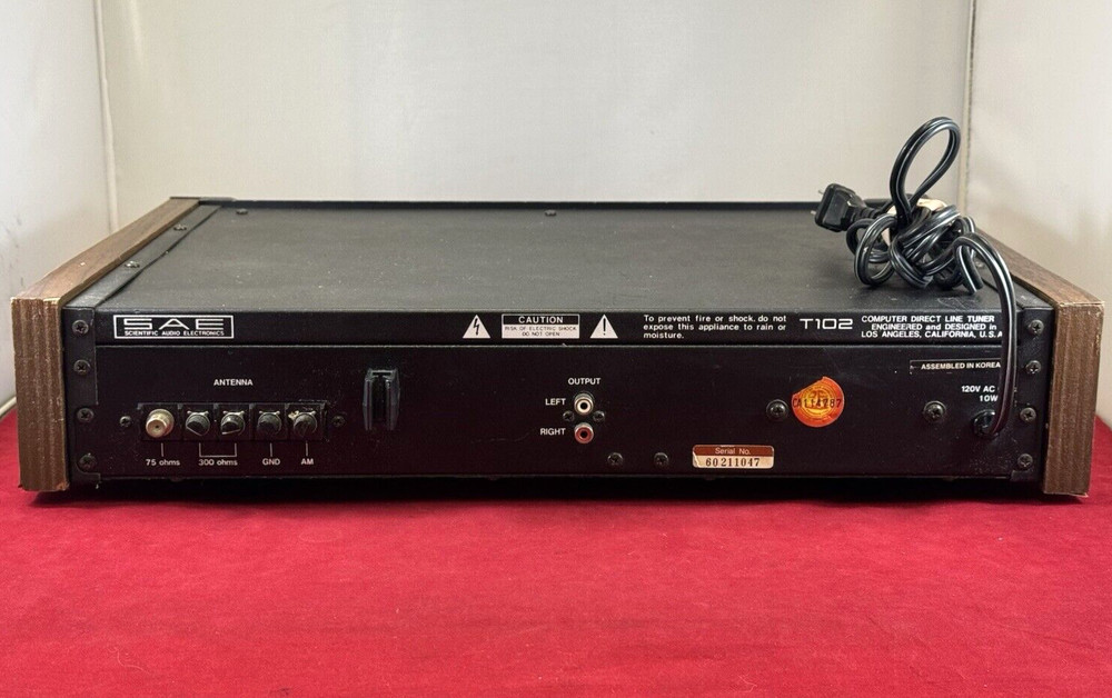 SAE T102 Computer Direct-Line Digital Tuner Working