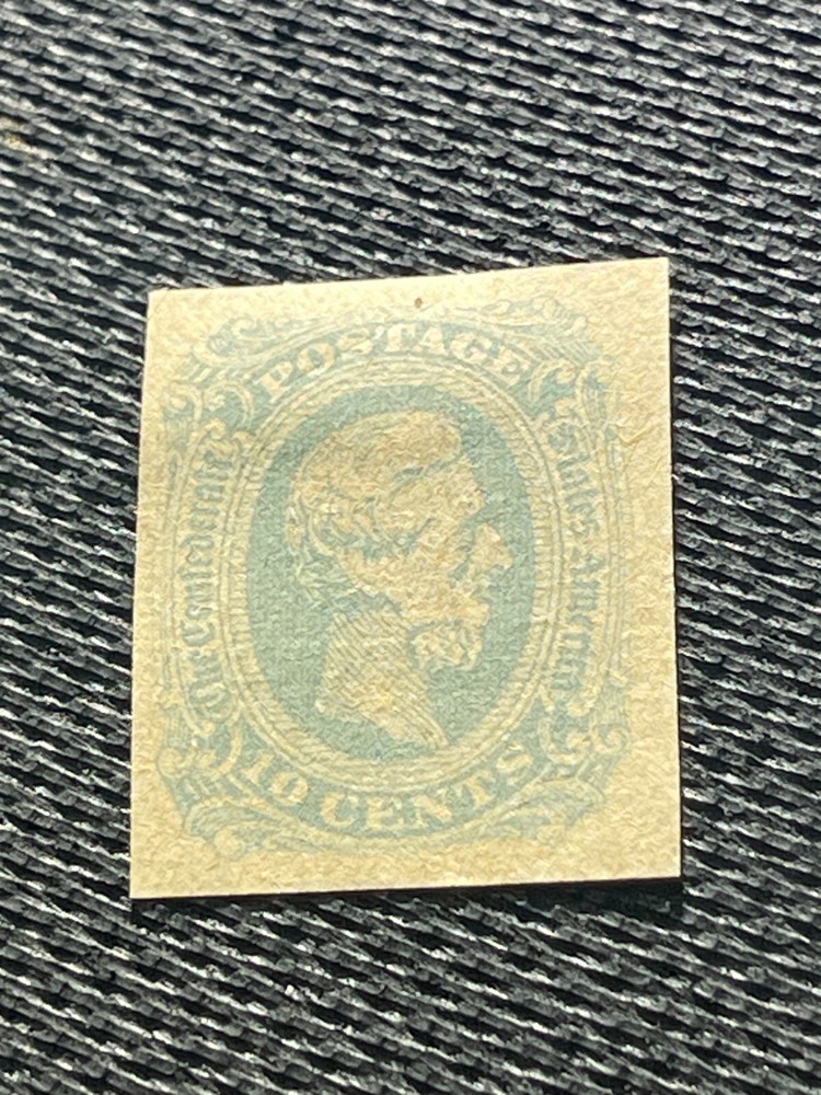 US CSA JEFFERSON DAVIS Confederate #211 Facsimile Stamp MH