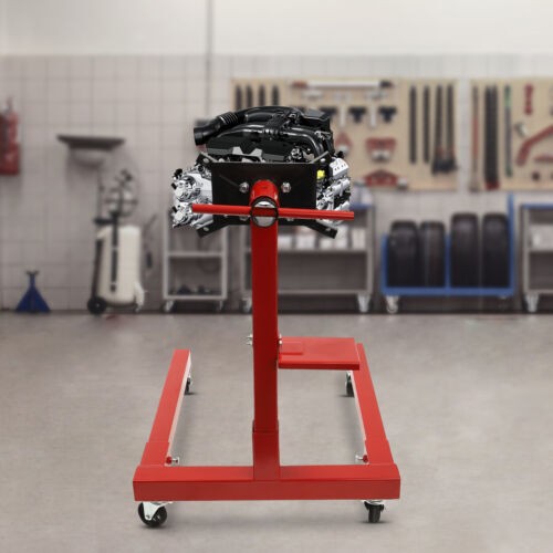 2000 LBS Folding Engine Stand Vehicle Engine Block Stand 360 Degree Head