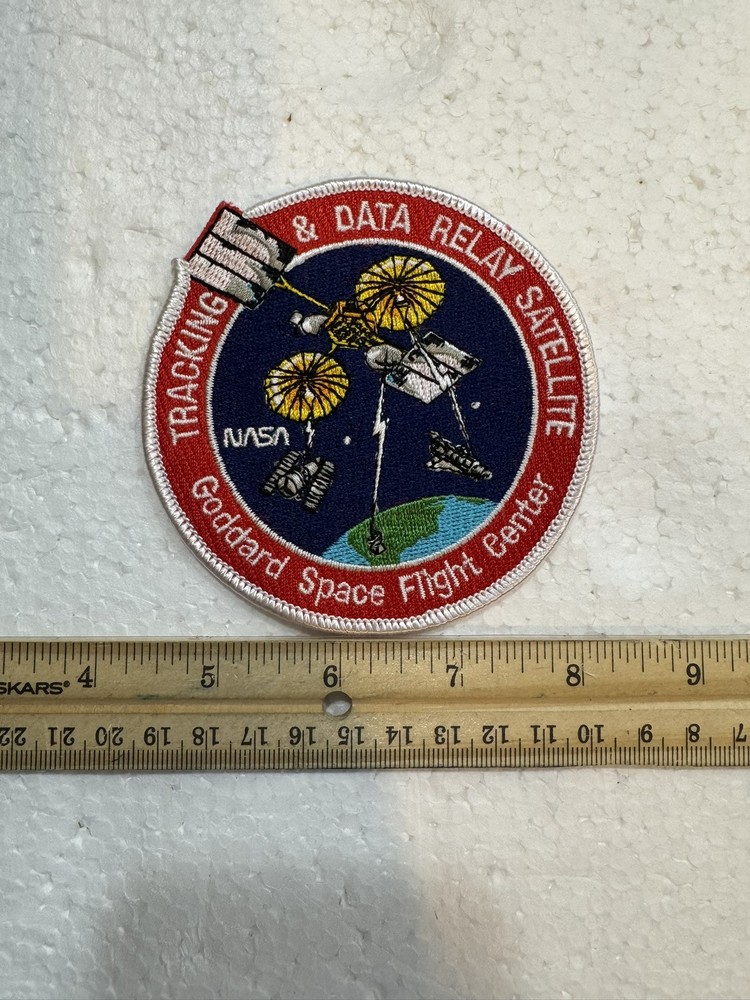 Vintage NASA Space Shuttle Patch - Tracking & Data Relay Satellite Goodard Space