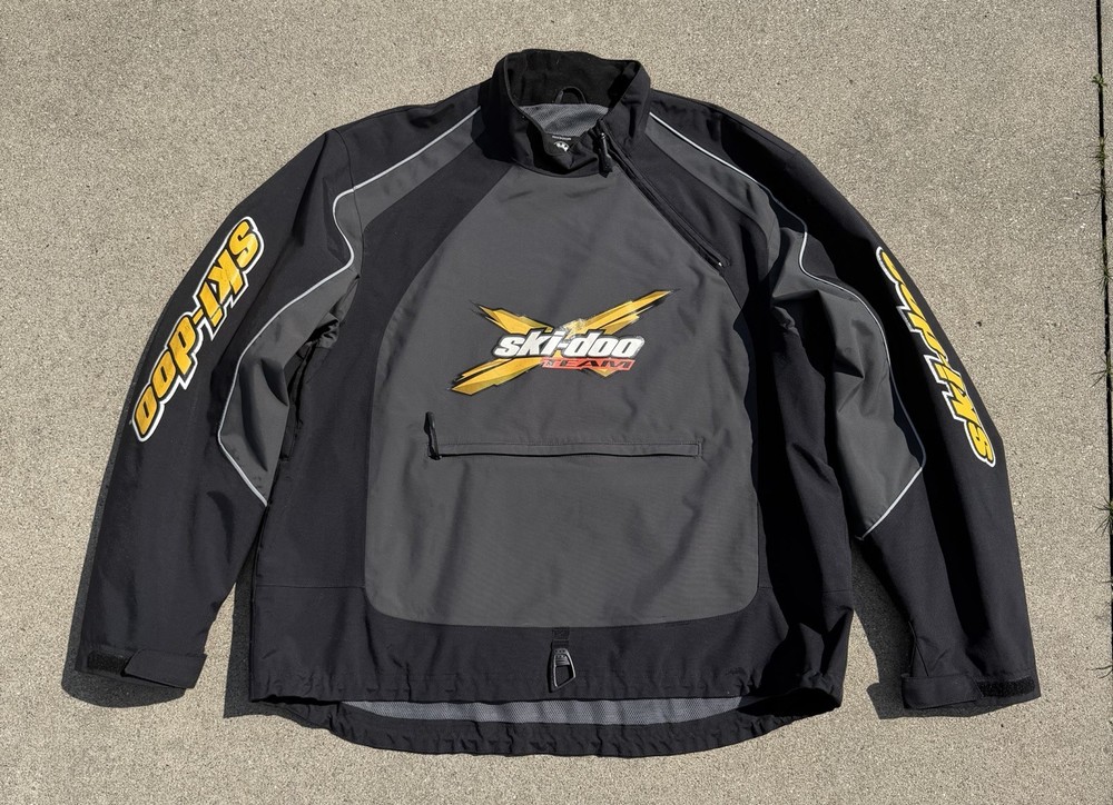Ski-Doo X-Team Racing Snowmobile Shell Pullover Jacket Size 2XL