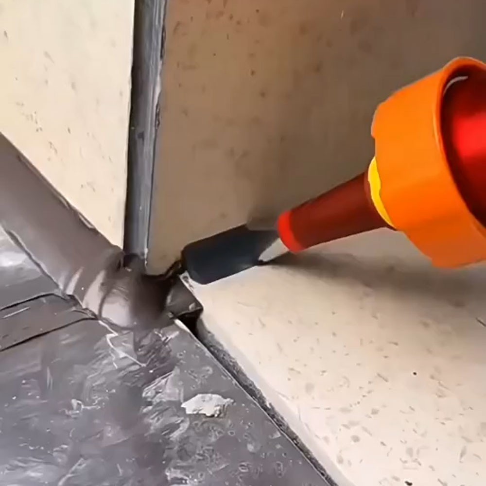 Universal Integrated Rubber Nozzle Tool Caulking Nozzle Applicator with Base AE