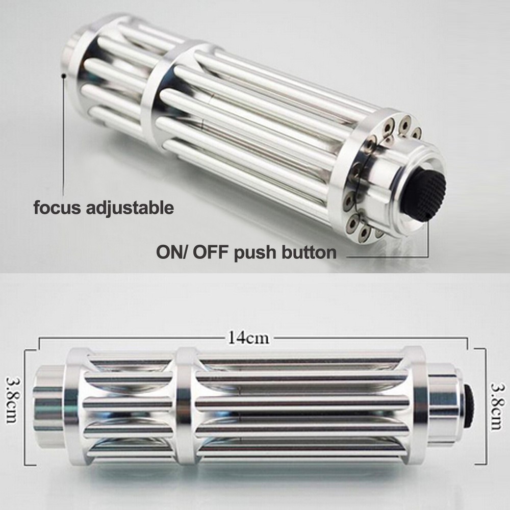 Red Laser Pointer Teaching-Aid Laser Pen Zoom Adjustable Laser Flashlight Torch